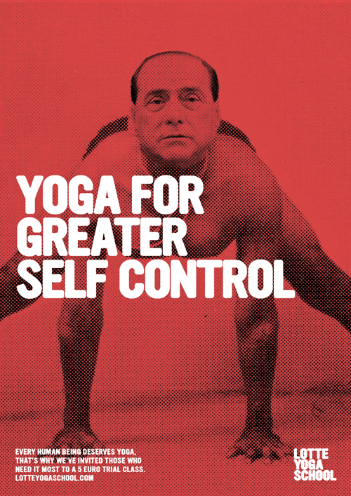 Berlusconi-Lotte-Yoga-School